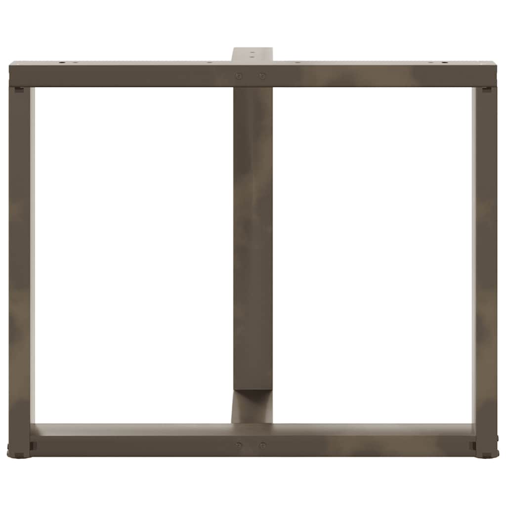 vidaXL Picioare de masă în formă de T, 2 buc., negru, 90x35x(72-73) cm, oțel vidaXL Picioare de masă în formă de T, 2 buc., negru, 90x35x(72-73) cm, oțel