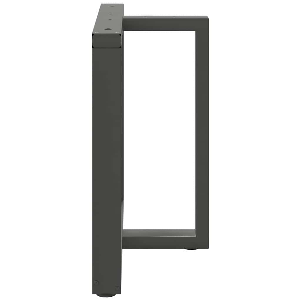 vidaXL Picioare de masă în formă de T, 2 buc., antracit, 100x35x(72-73) cm, oțel vidaXL Picioare de masă în formă de T, 2 buc., antracit, 100x35x(72-73) cm, oțel