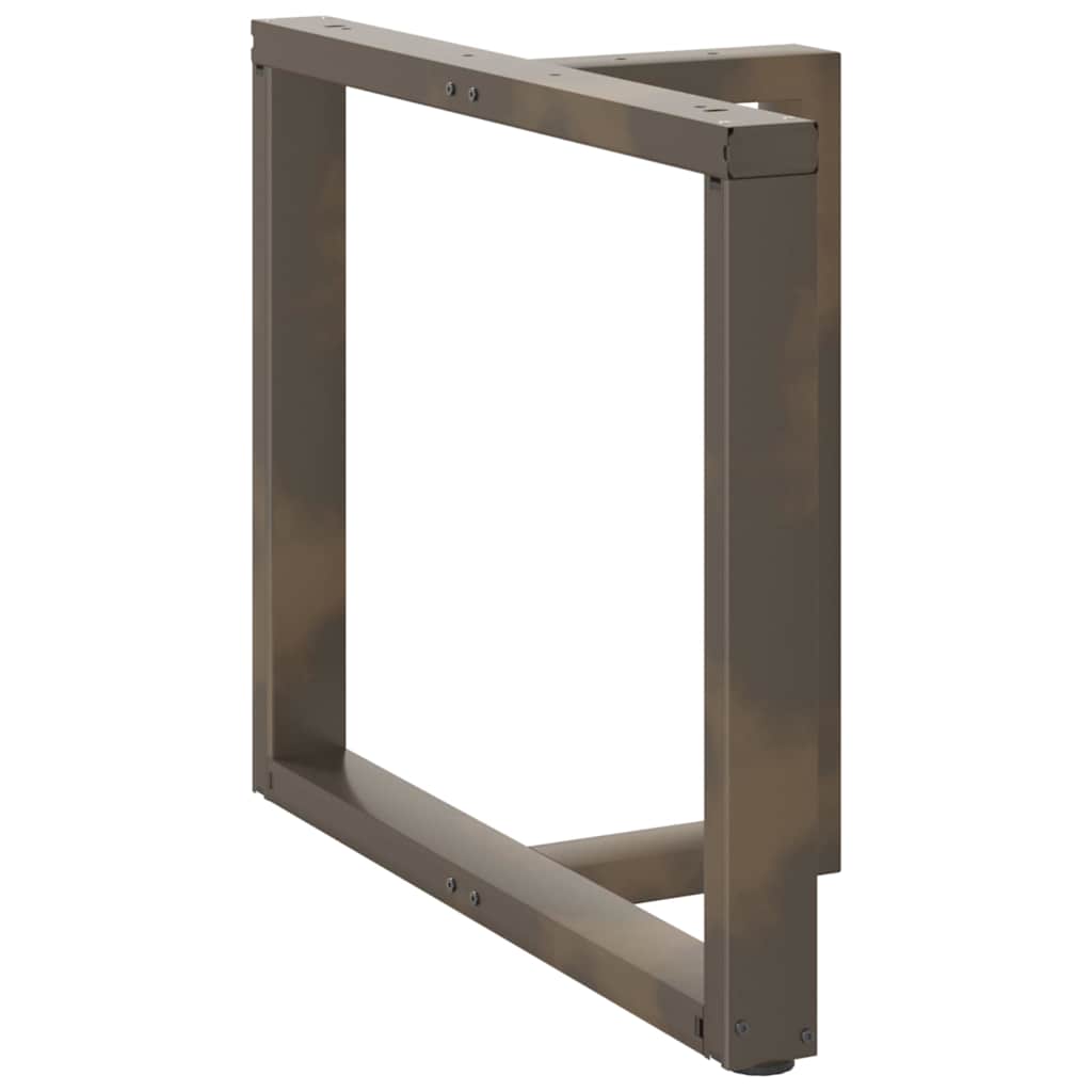 vidaXL Picioare de masă în formă de T, 2 buc., negru, 100x35x(72-73) cm, oțel vidaXL Picioare de masă în formă de T, 2 buc., negru, 100x35x(72-73) cm, oțel