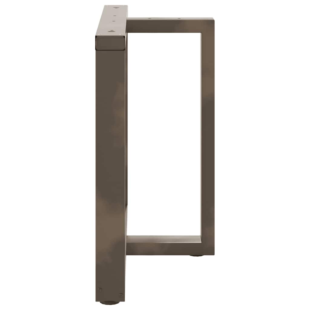 vidaXL Picioare de masă în formă de T, 2 buc., negru, 100x35x(72-73) cm, oțel vidaXL Picioare de masă în formă de T, 2 buc., negru, 100x35x(72-73) cm, oțel