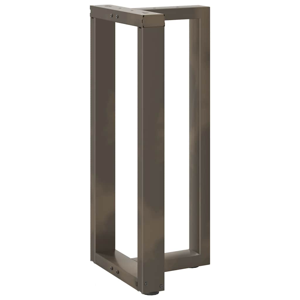 vidaXL Picioare de masă de bar în formă de T, 2 buc., negru, 50x35x(90-91) cm, oțel vidaXL Picioare de masă de bar în formă de T, 2 buc., negru, 50x35x(90-91) cm, oțel