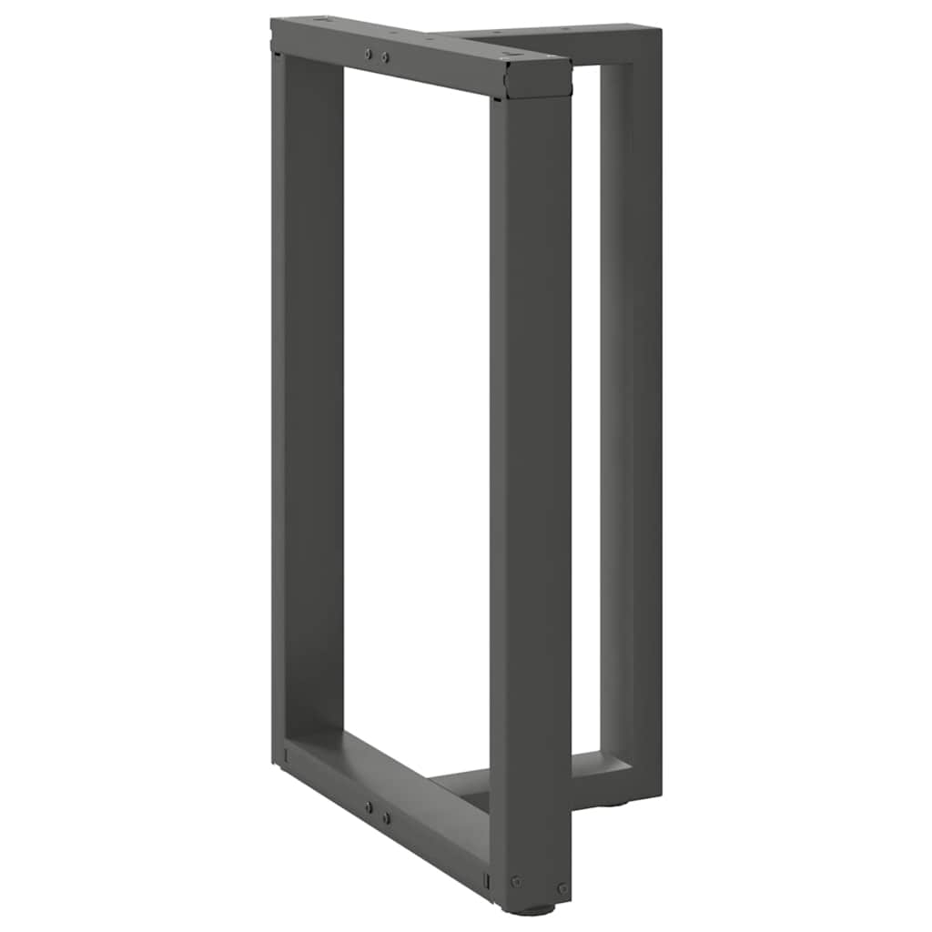 vidaXL Picioare de masă de bar în formă de T, 2 buc., antracit, 60x35x(90-91) cm, oțel vidaXL Picioare de masă de bar în formă de T, 2 buc., antracit, 60x35x(90-91) cm, oțel