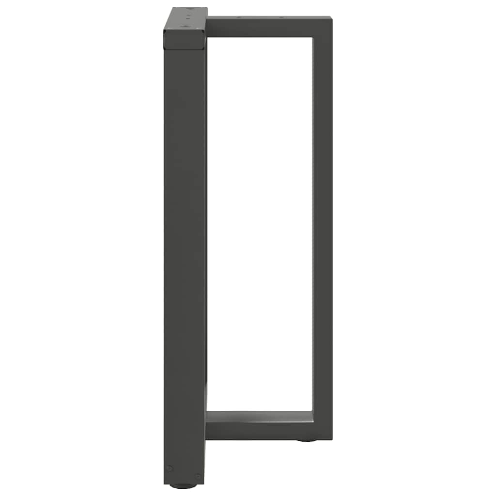 vidaXL Picioare de masă de bar în formă de T, 2 buc., antracit, 60x35x(90-91) cm, oțel vidaXL Picioare de masă de bar în formă de T, 2 buc., antracit, 60x35x(90-91) cm, oțel