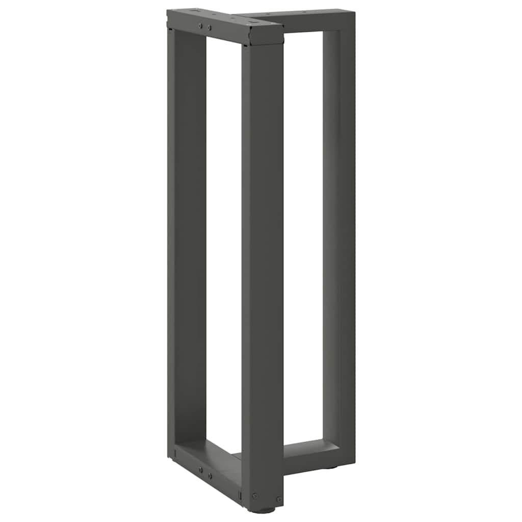 vidaXL Picioare de masă de bar în formă de T, 2 buc., antracit, 40x35x(100-101) cm, oțel vidaXL Picioare de masă de bar în formă de T, 2 buc., antracit, 40x35x(100-101) cm, oțel