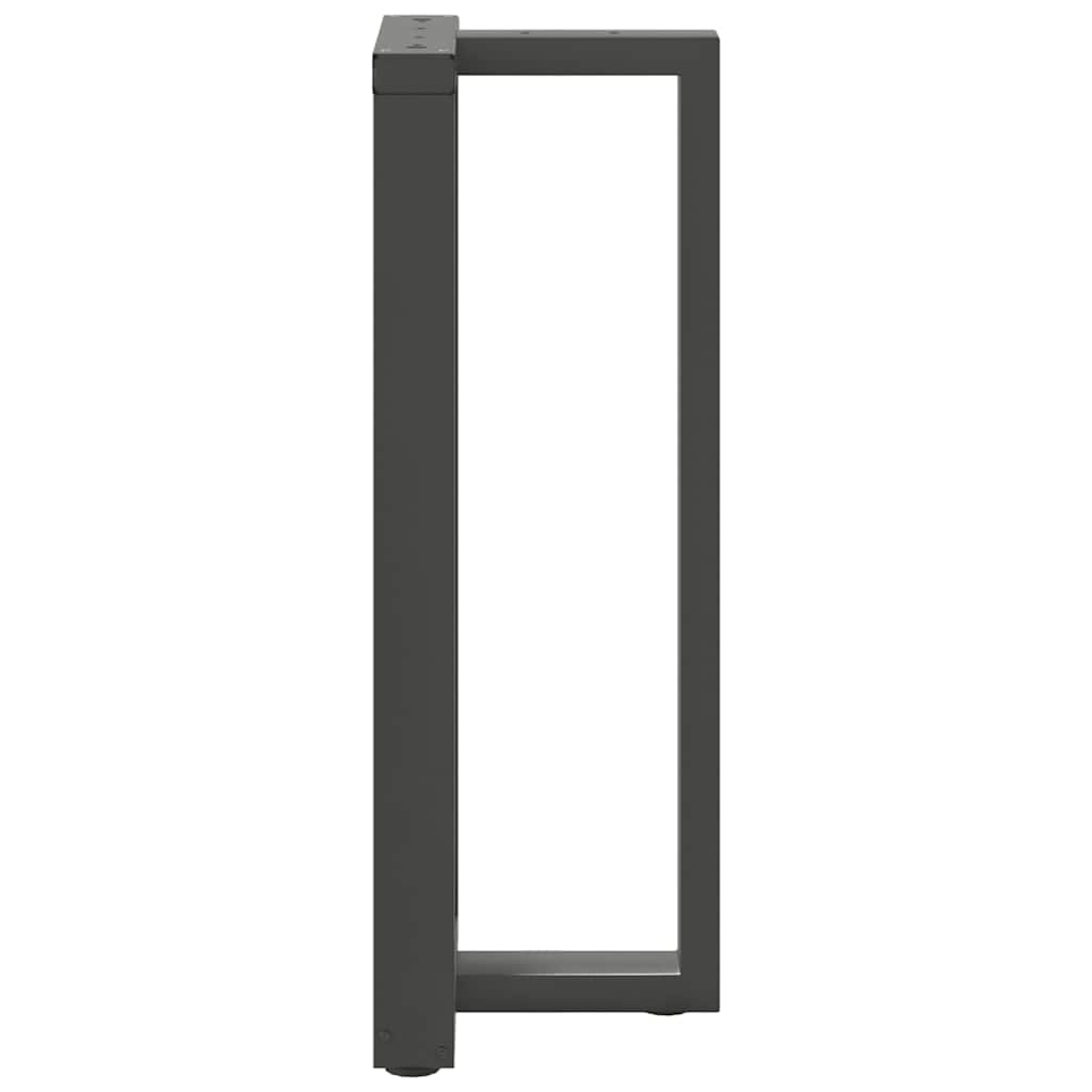 vidaXL Picioare de masă de bar în formă de T, 2 buc., antracit, 40x35x(100-101) cm, oțel vidaXL Picioare de masă de bar în formă de T, 2 buc., antracit, 40x35x(100-101) cm, oțel