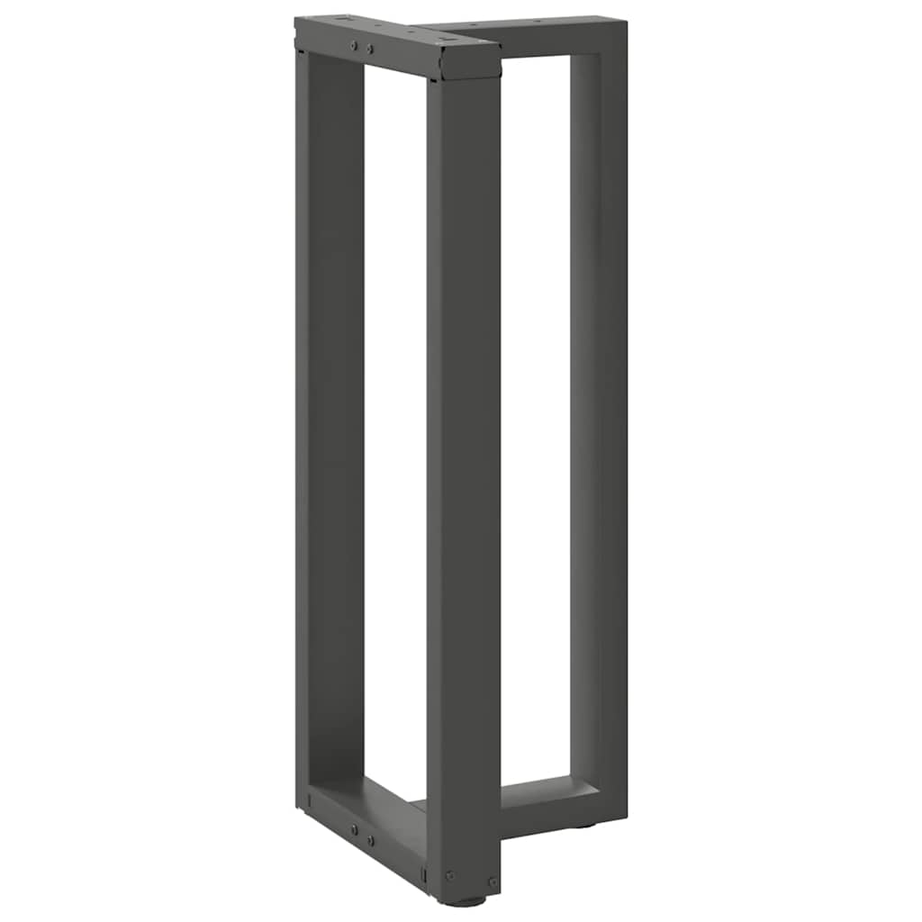 vidaXL Picioare de masă de bar în formă de T, 2 buc., antracit, 50x35x(100-101) cm, oțel vidaXL Picioare de masă de bar în formă de T, 2 buc., antracit, 50x35x(100-101) cm, oțel