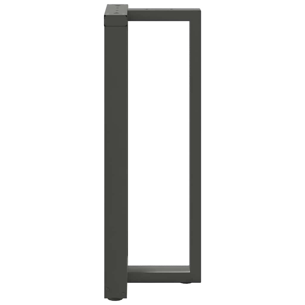 vidaXL Picioare de masă de bar în formă de T, 2 buc., antracit, 50x35x(100-101) cm, oțel vidaXL Picioare de masă de bar în formă de T, 2 buc., antracit, 50x35x(100-101) cm, oțel