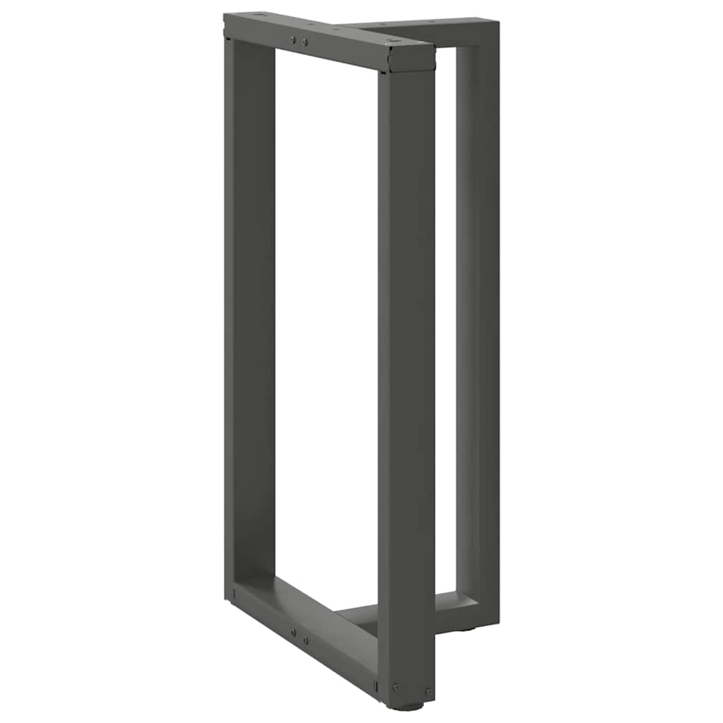 vidaXL Picioare de masă de bar în formă de T, 2 buc., antracit, 60x35x(100-101) cm, oțel vidaXL Picioare de masă de bar în formă de T, 2 buc., antracit, 60x35x(100-101) cm, oțel