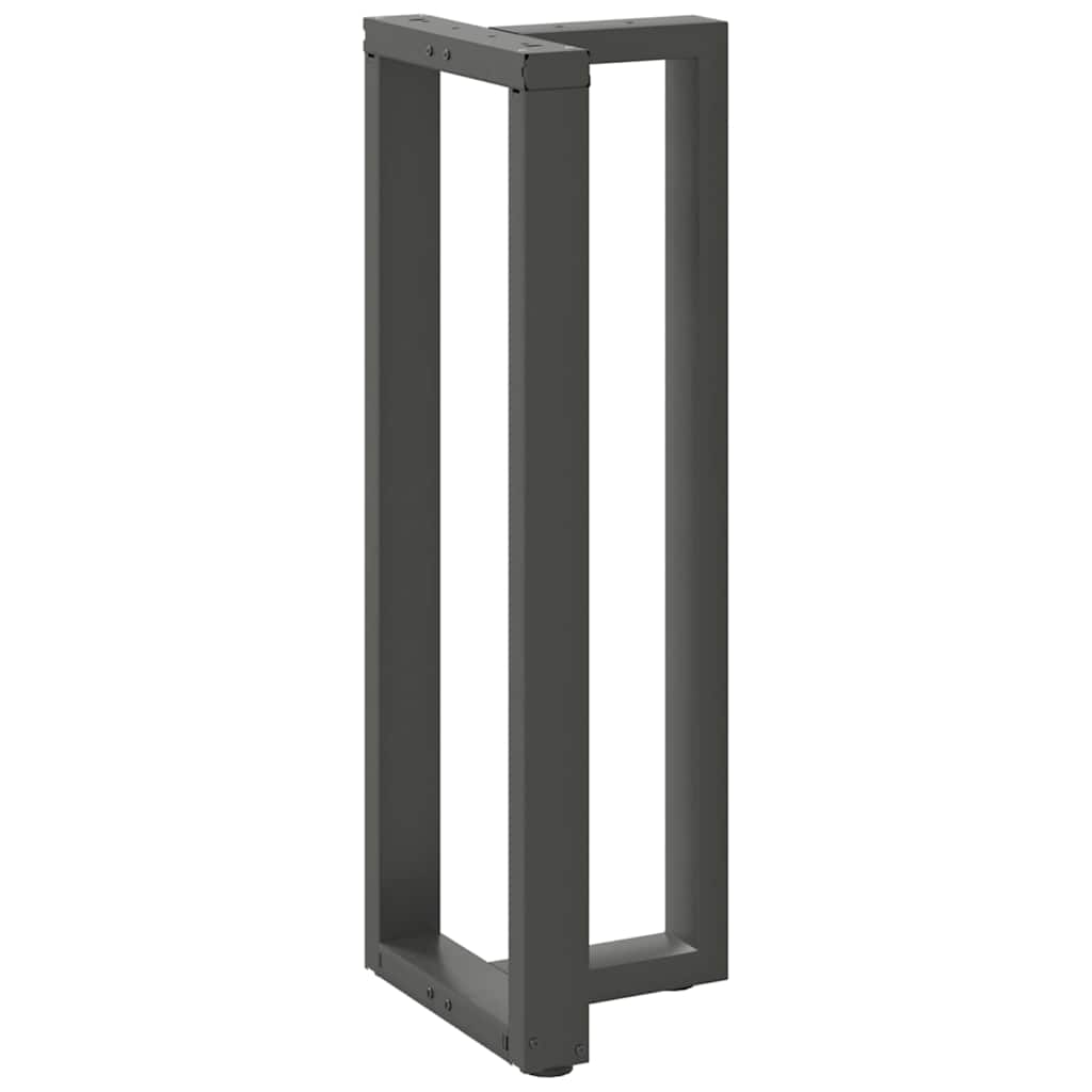 vidaXL Picioare de masă de bar în formă de T, 2 buc., antracit, 40x35x(110-111) cm, oțel vidaXL Picioare de masă de bar în formă de T, 2 buc., antracit, 40x35x(110-111) cm, oțel