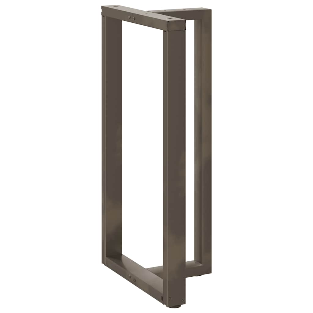 vidaXL Picioare de masă de bar în formă de T, 2 buc., negru, 60x35x(110-111) cm, oțel vidaXL Picioare de masă de bar în formă de T, 2 buc., negru, 60x35x(110-111) cm, oțel