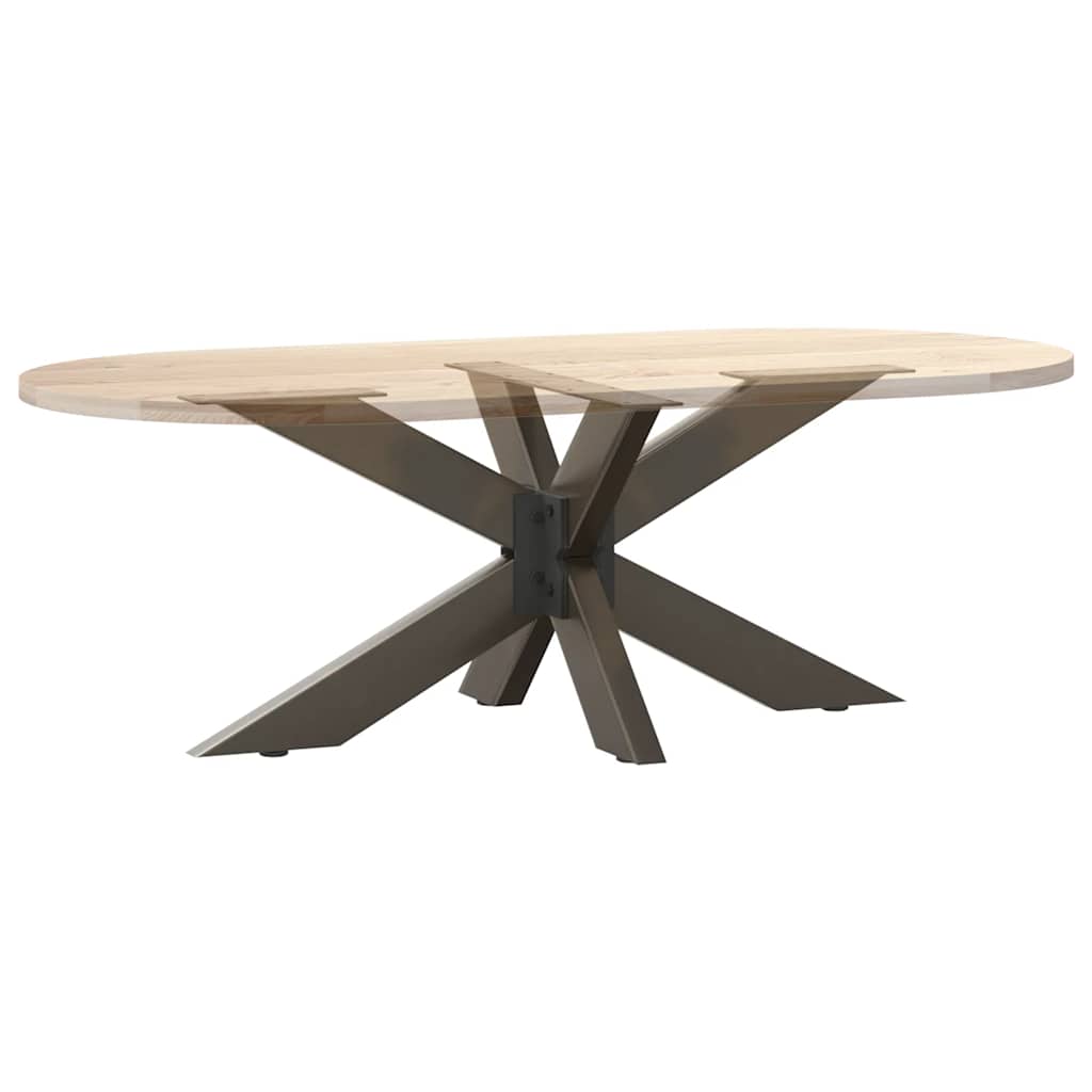 vidaXL Picior masă de cafea, formă de păianjen, negru, 98x58x(42-43) cm, oțel vidaXL Picior masă de cafea, formă de păianjen, negru, 98x58x(42-43) cm, oțel