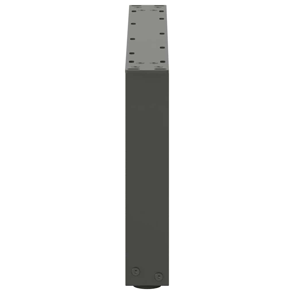 vidaXL Picioare pentru măsuță de cafea în formă de U, 2 buc., antracit, 60x(30-31) cm, oțel vidaXL Picioare pentru măsuță de cafea în formă de U, 2 buc., antracit, 60x(30-31) cm, oțel