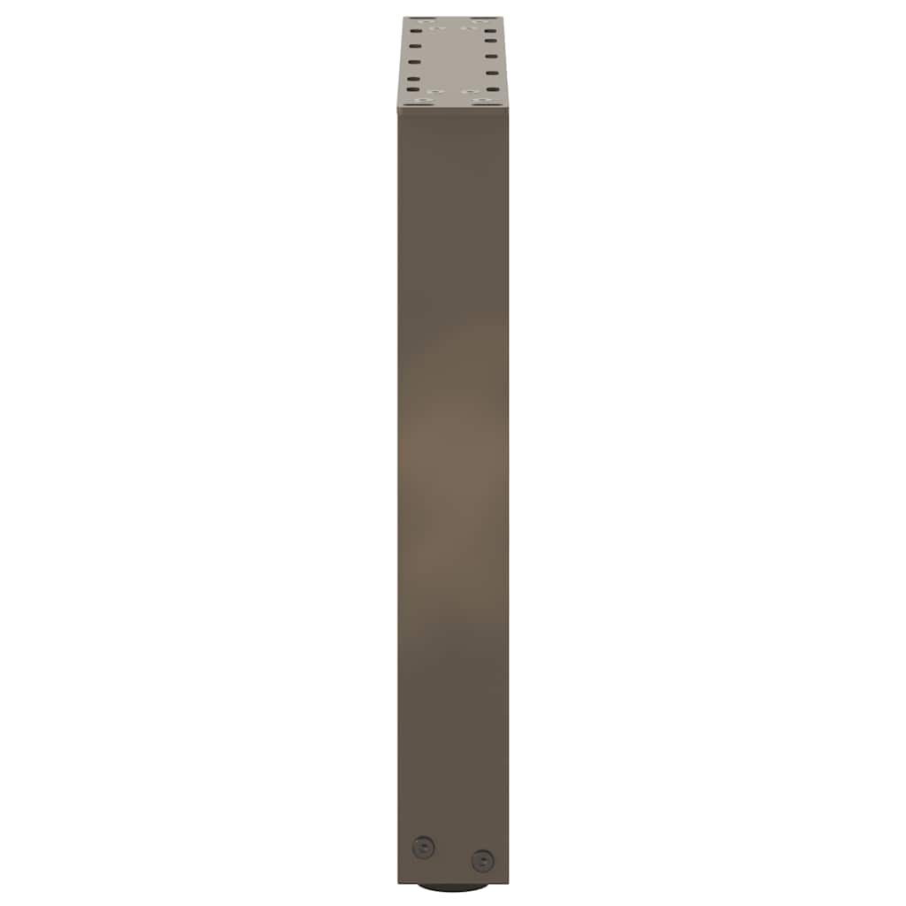 vidaXL Picioare pentru măsuță de cafea în formă de U, 2 buc., oțel natural, 28x(42-43) cm vidaXL Picioare pentru măsuță de cafea în formă de U, 2 buc., oțel natural, 28x(42-43) cm
