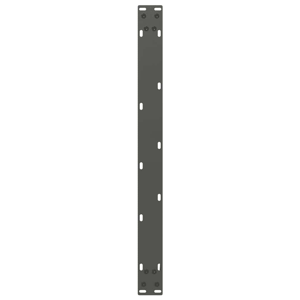 vidaXL Picioare pentru măsuță de cafea în formă de U, 2 buc., antracit, 60x(42-43) cm, oțel vidaXL Picioare pentru măsuță de cafea în formă de U, 2 buc., antracit, 60x(42-43) cm, oțel
