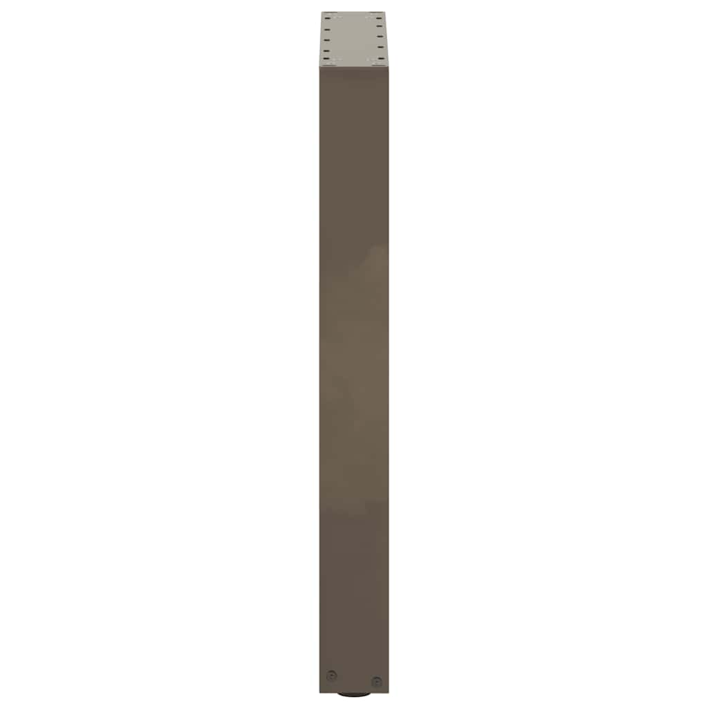 vidaXL Picioare de masă în formă de U, 2 buc., oțel natural, 50x(72-73) cm vidaXL Picioare de masă în formă de U, 2 buc., oțel natural, 50x(72-73) cm