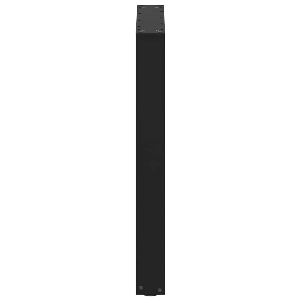 vidaXL Picioare de masă în formă de U, 2 buc., negru, 60x(72-73) cm, oțel vidaXL Picioare de masă în formă de U, 2 buc., negru, 60x(72-73) cm, oțel