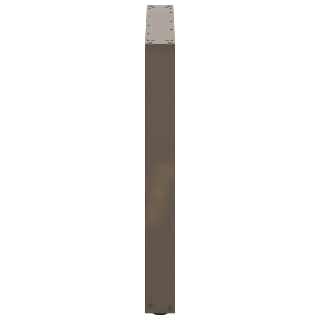 vidaXL Picioare de masă în formă de U, 2 buc., oțel natural, 80x(72-73) cm vidaXL Picioare de masă în formă de U, 2 buc., oțel natural, 80x(72-73) cm