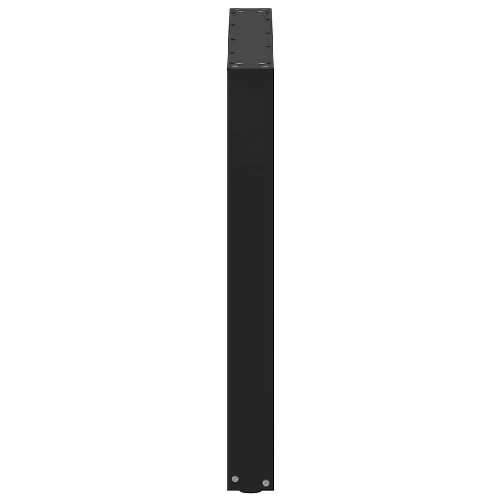 vidaXL Picioare de masă în formă de U, 2 buc., negru, 90x(72-73) cm, oțel vidaXL Picioare de masă în formă de U, 2 buc., negru, 90x(72-73) cm, oțel