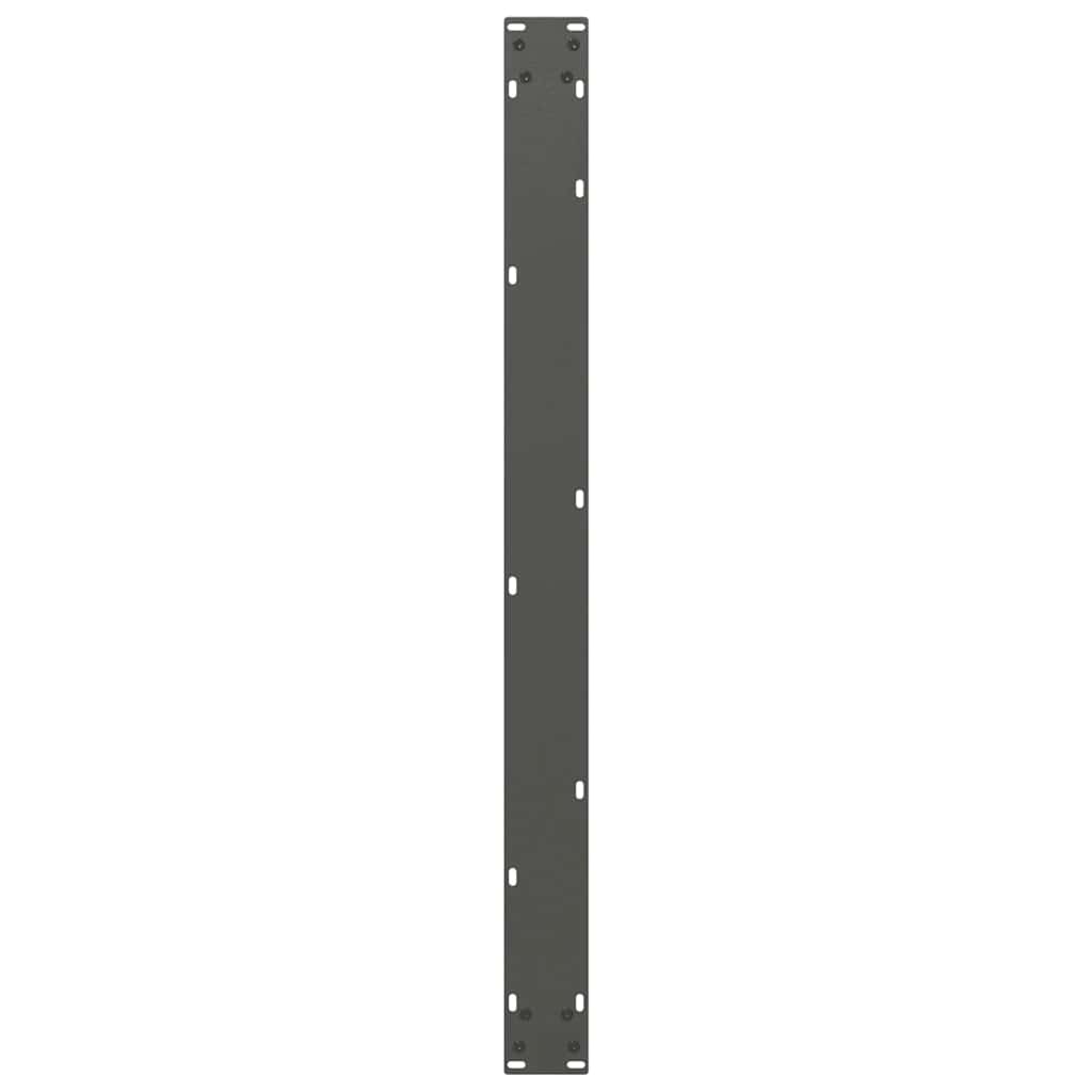 vidaXL Picioare de masă în formă de U, 2 buc., antracit, 100x(72-73) cm, oțel vidaXL Picioare de masă în formă de U, 2 buc., antracit, 100x(72-73) cm, oțel