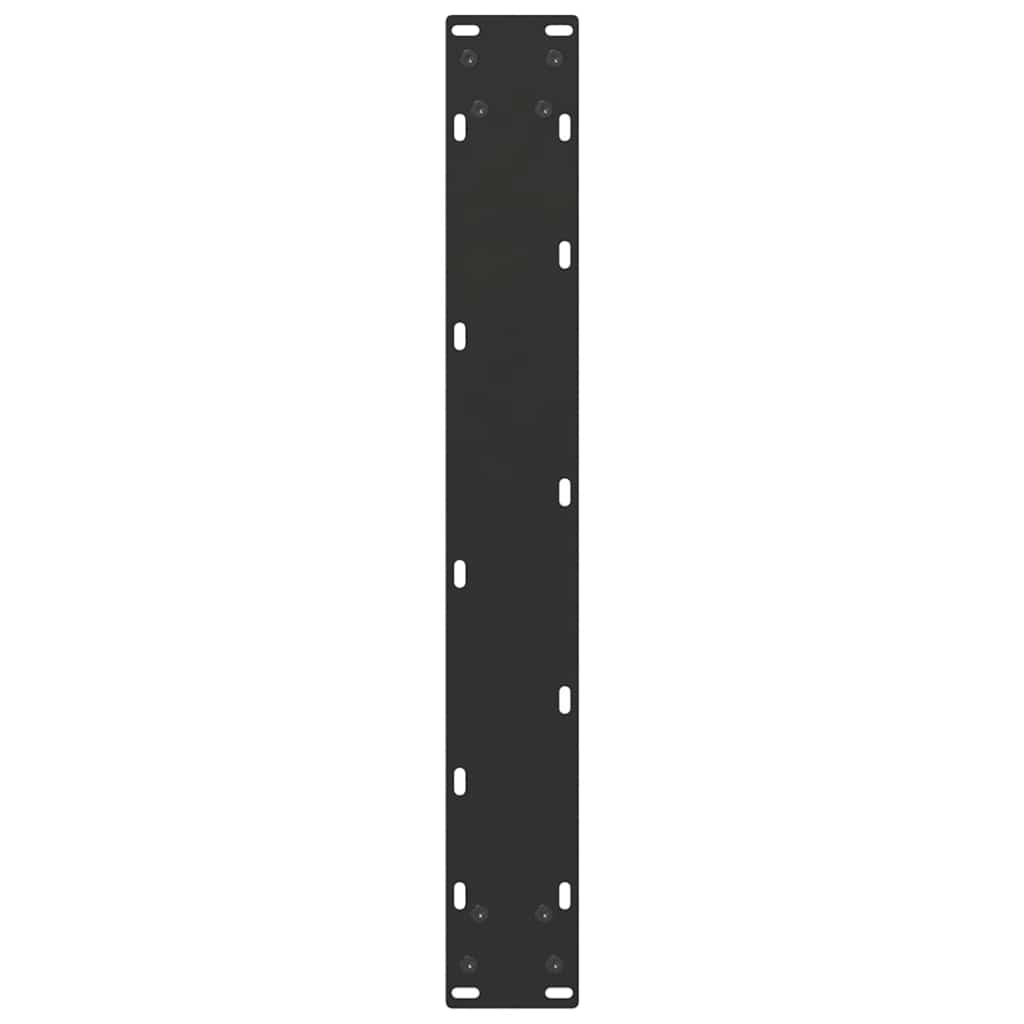 vidaXL Picioare de masă în formă de U, 3 buc., negru, 70x(72-73) cm, oțel vidaXL Picioare de masă în formă de U, 3 buc., negru, 70x(72-73) cm, oțel
