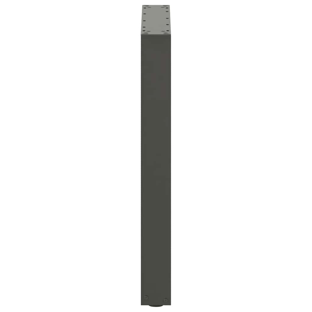 vidaXL Picioare de masă în formă de U, 3 buc., antracit, 70x(72-73) cm, oțel vidaXL Picioare de masă în formă de U, 3 buc., antracit, 70x(72-73) cm, oțel