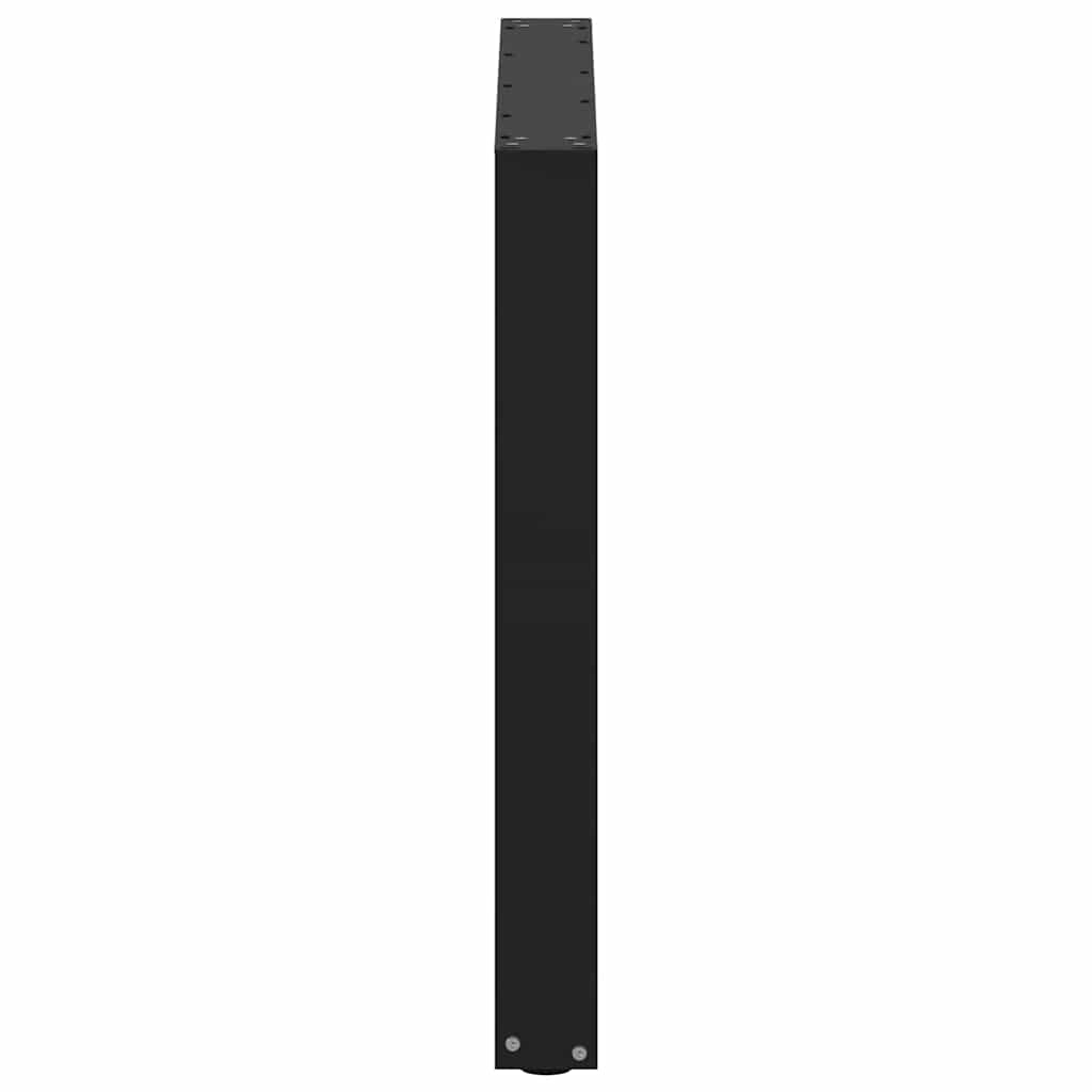 vidaXL Picioare de masă în formă de U, 3 buc., negru, 80x(72-73) cm, oțel vidaXL Picioare de masă în formă de U, 3 buc., negru, 80x(72-73) cm, oțel