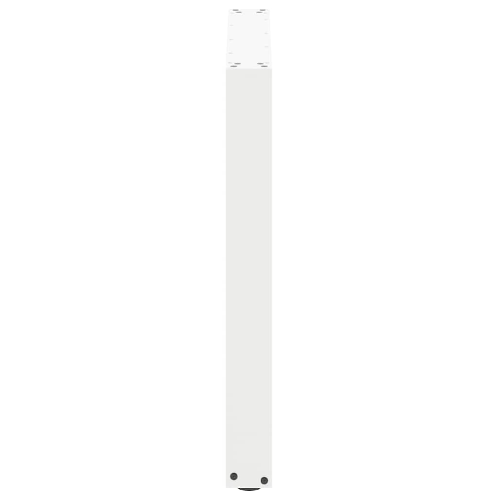 vidaXL Picioare de masă în formă de U, 3 buc., alb, 80x(72-73) cm, oțel vidaXL Picioare de masă în formă de U, 3 buc., alb, 80x(72-73) cm, oțel
