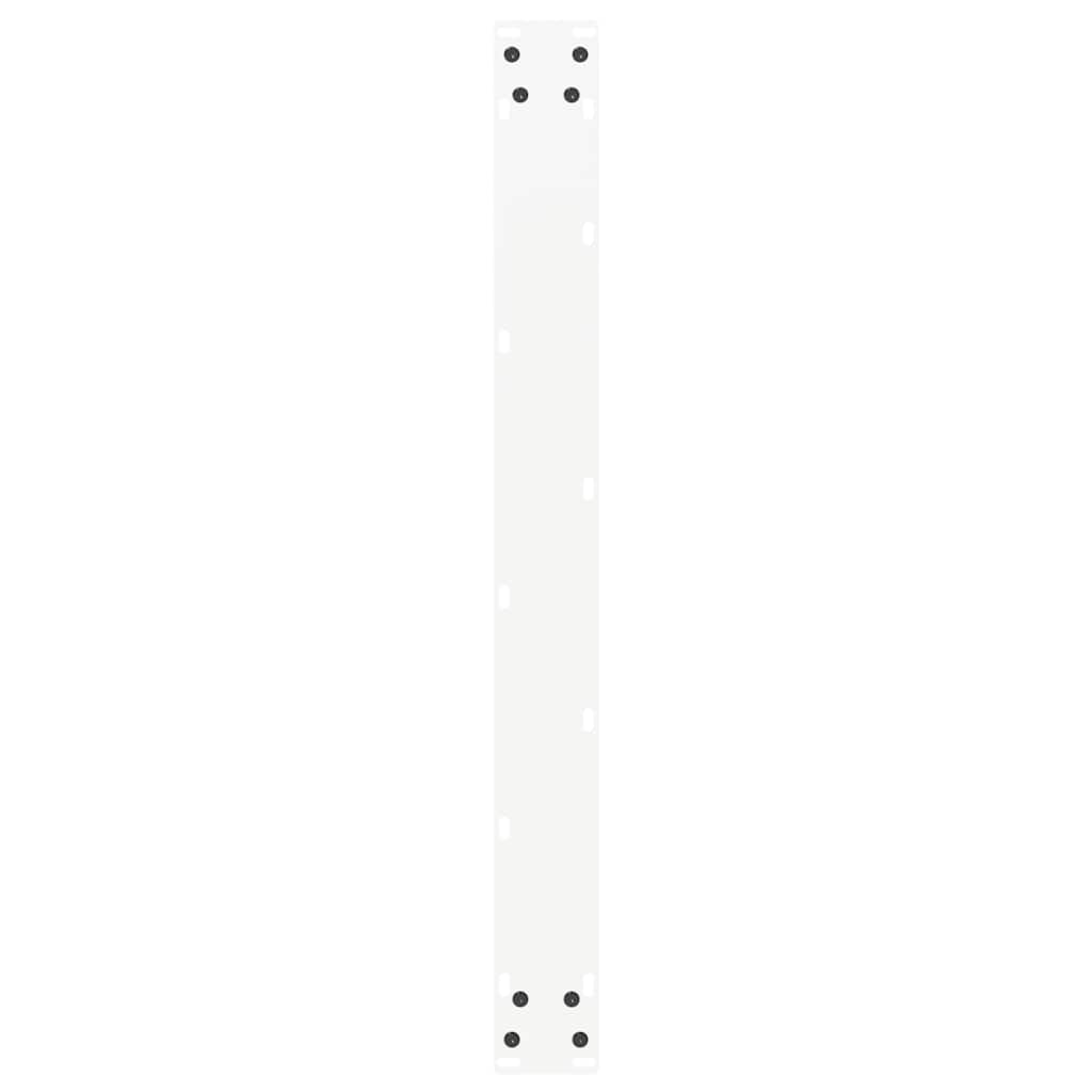 vidaXL Picioare de masă în formă de U, 3 buc., alb, 80x(72-73) cm, oțel vidaXL Picioare de masă în formă de U, 3 buc., alb, 80x(72-73) cm, oțel