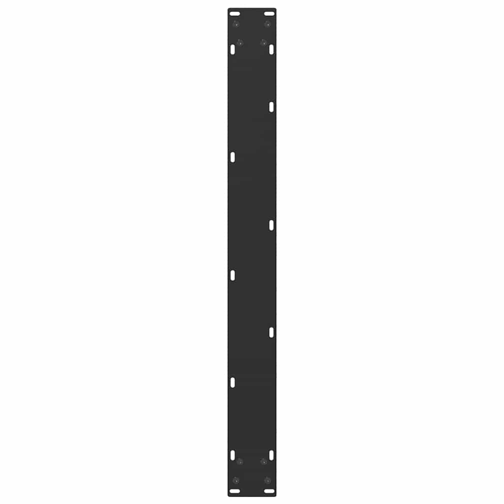 vidaXL Picioare de masă în formă de U, 3 buc., negru, 90x(72-73) cm, oțel vidaXL Picioare de masă în formă de U, 3 buc., negru, 90x(72-73) cm, oțel