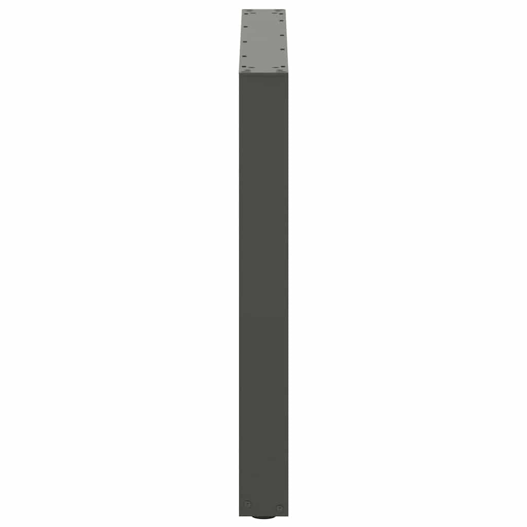 vidaXL Picioare de masă în formă de U, 3 buc., antracit, 90x(72-73) cm, oțel vidaXL Picioare de masă în formă de U, 3 buc., antracit, 90x(72-73) cm, oțel