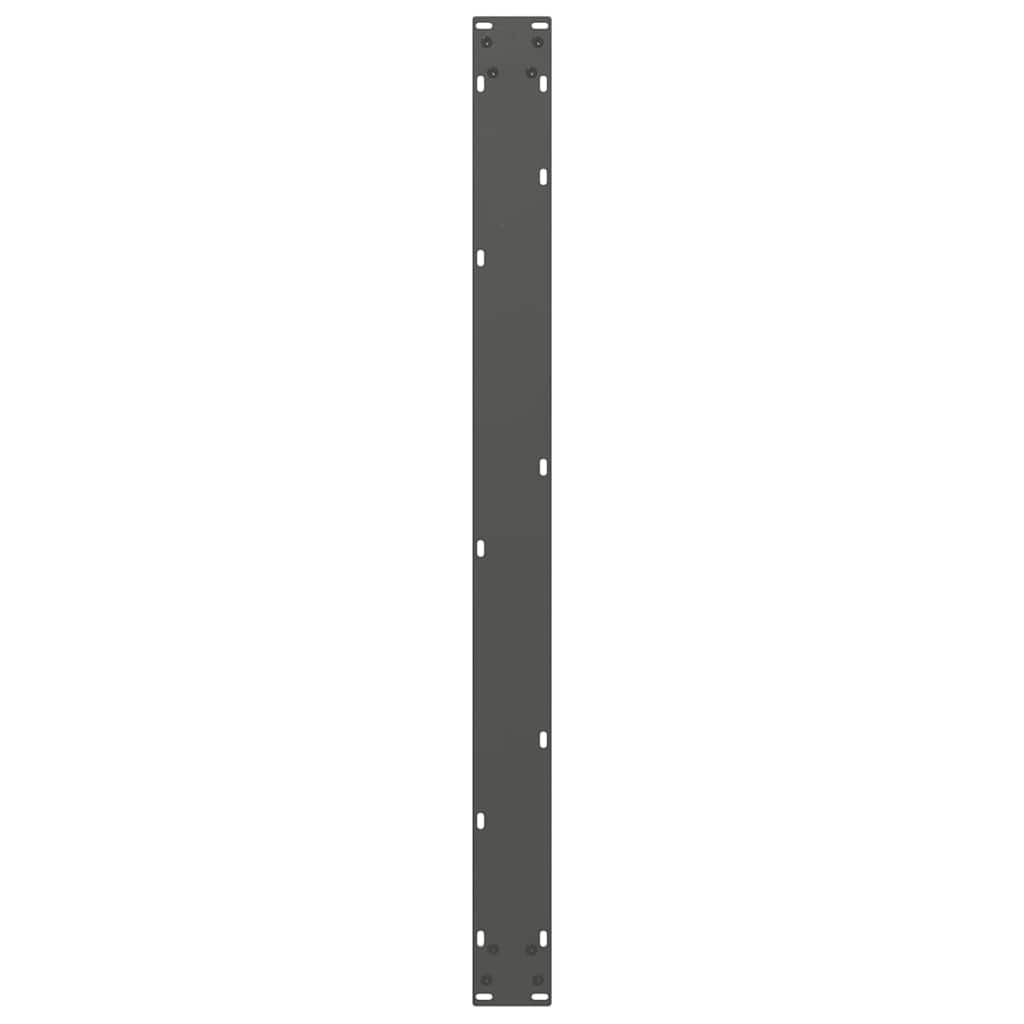 vidaXL Picioare de masă în formă de U, 3 buc., antracit, 100x(72-73) cm, oțel vidaXL Picioare de masă în formă de U, 3 buc., antracit, 100x(72-73) cm, oțel