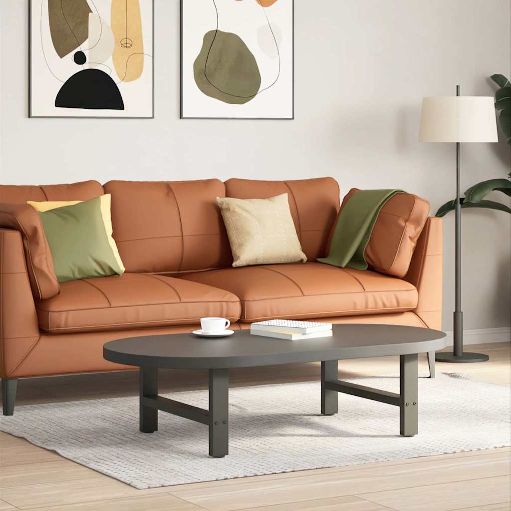 vidaXL Picioare pentru măsuță de cafea antracit, 2 buc., 60x(30-31) cm, oțel