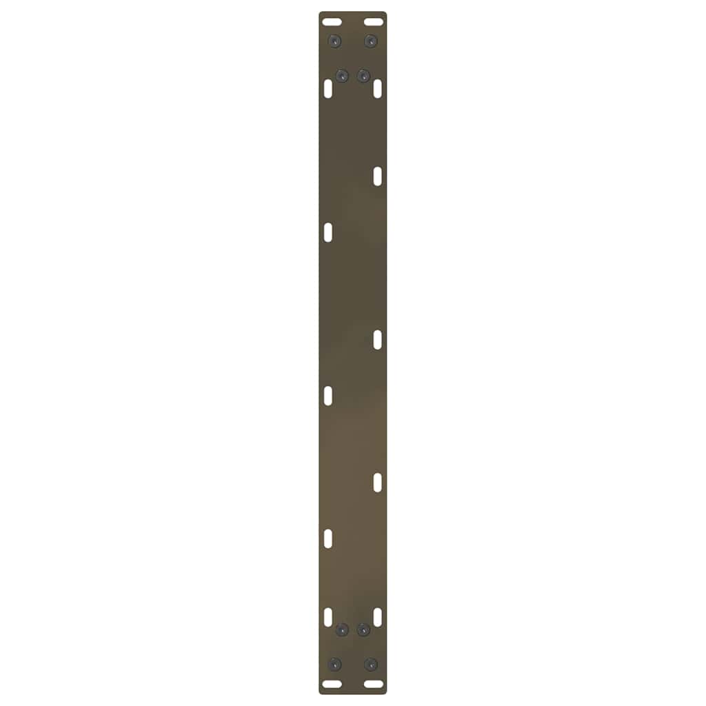 vidaXL Picioare pentru măsuță de cafea, oțel natural, 2 buc., 60x(30-31) cm, oțel vidaXL Picioare pentru măsuță de cafea, oțel natural, 2 buc., 60x(30-31) cm, oțel