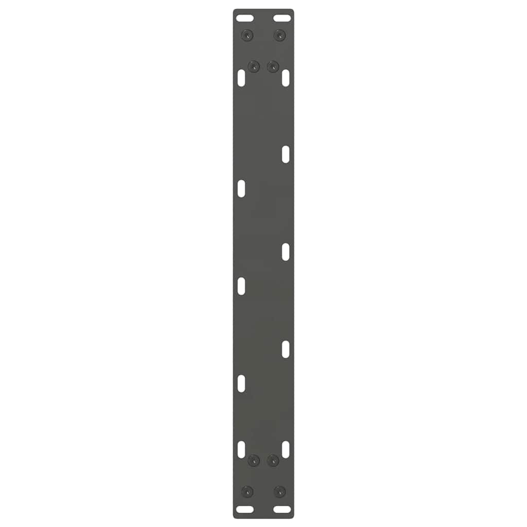 vidaXL Picioare pentru măsuță de cafea antracit, 2 buc., 50x(42-43) cm, oțel