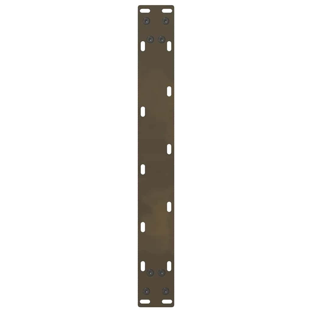 vidaXL Picioare pentru masă de cafea, oțel natural, 2 buc., 50x(42-43) cm, oțel