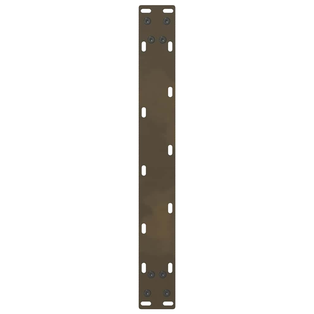 vidaXL Picioare pentru masă de cafea, oțel natural, 2 buc., 60 x (42-43) cm, oțel