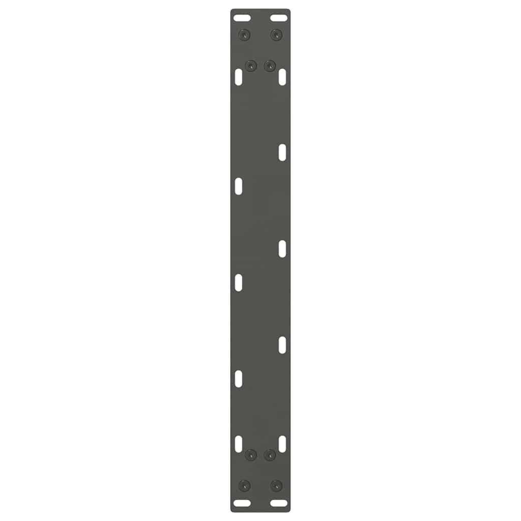 vidaXL Picioare pentru măsuță de cafea antracit, 2 buc., 70x(42-43) cm, oțel