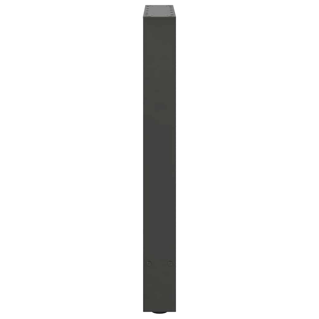 vidaXL Picioare de masă antracit, 2 buc., 60x(72-73) cm, oțel vidaXL Picioare de masă antracit, 2 buc., 60x(72-73) cm, oțel