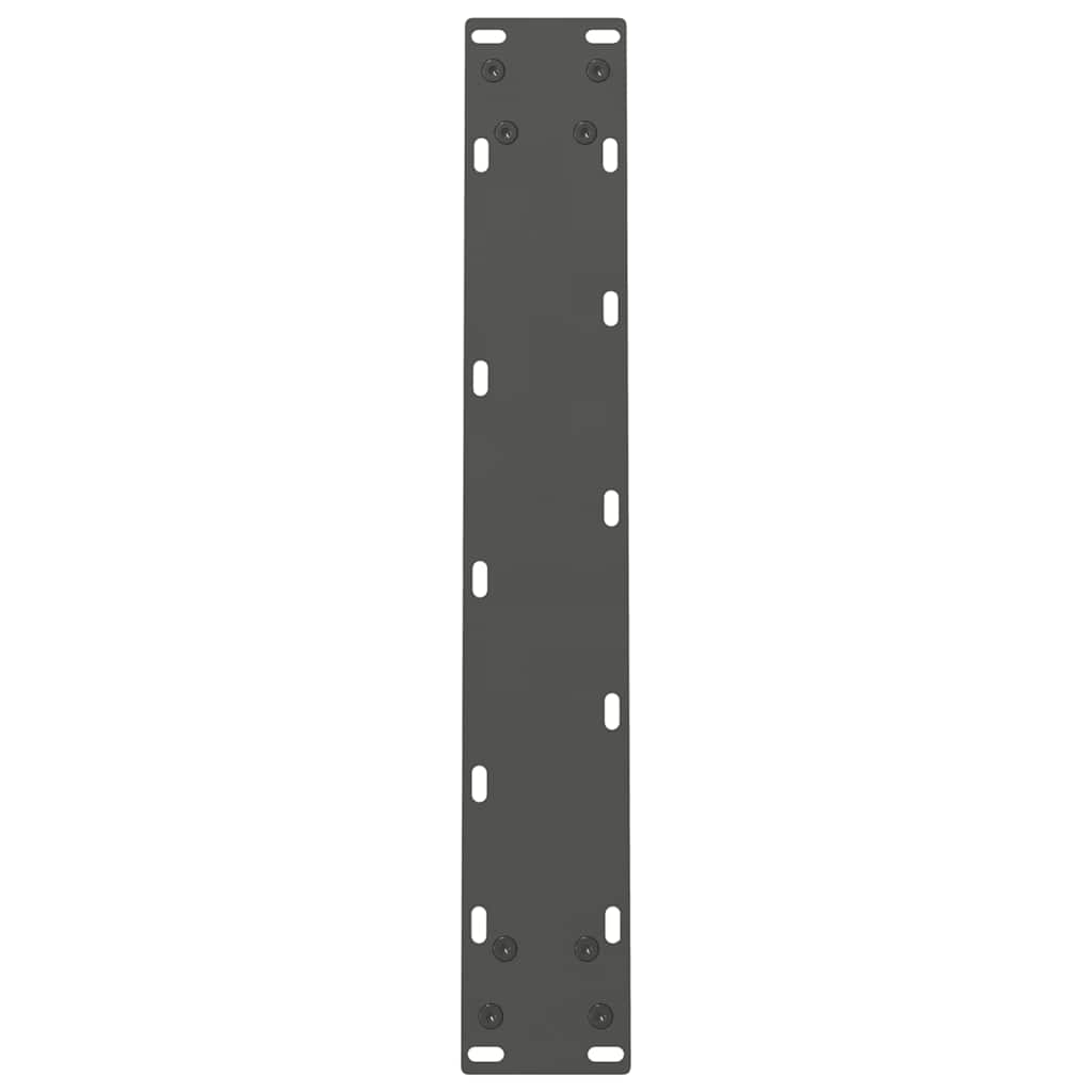 vidaXL Picioare de masă antracit, 2 buc., 60x(72-73) cm, oțel vidaXL Picioare de masă antracit, 2 buc., 60x(72-73) cm, oțel
