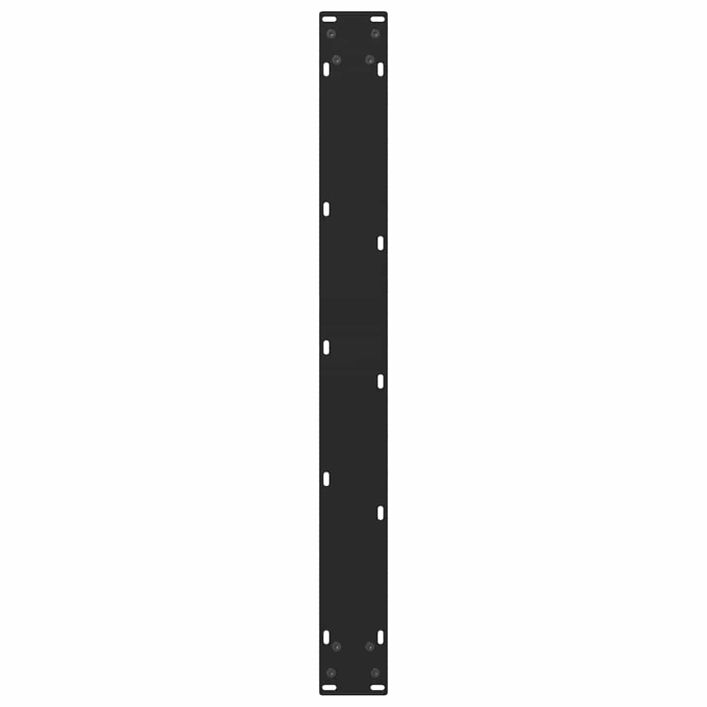 vidaXL Picioare masă de sufragerie negre, 2 buc., 70x(72-73) cm, oțel vidaXL Picioare masă de sufragerie negre, 2 buc., 70x(72-73) cm, oțel