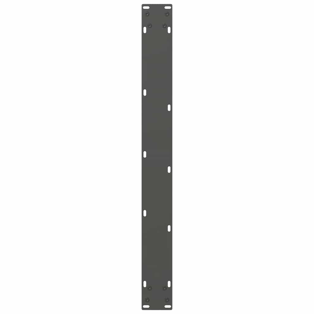 vidaXL Picioare masă de sufragerie antracit, 2 buc., 70x(72-73) cm, oțel vidaXL Picioare masă de sufragerie antracit, 2 buc., 70x(72-73) cm, oțel