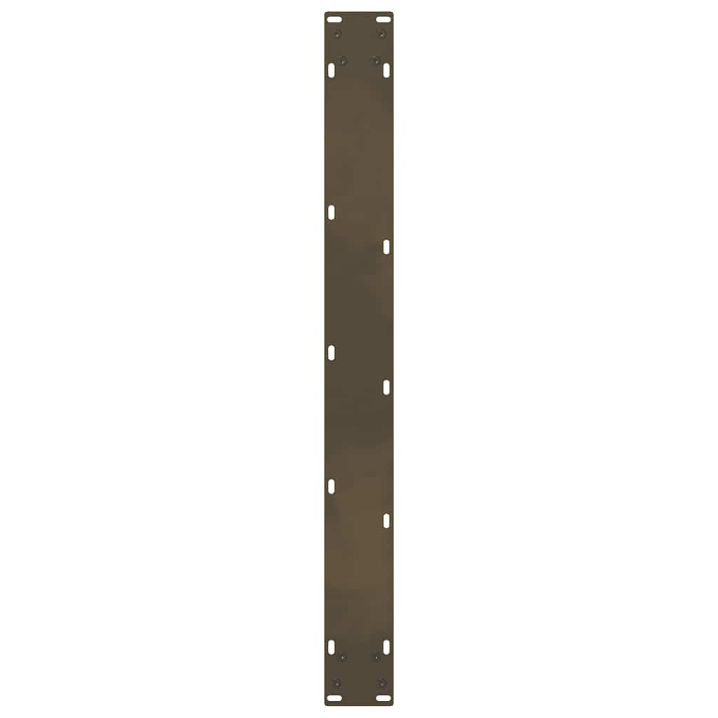 vidaXL Picioare de masă din oțel natural, 2 buc., 70x(72-73) cm vidaXL Picioare de masă din oțel natural, 2 buc., 70x(72-73) cm