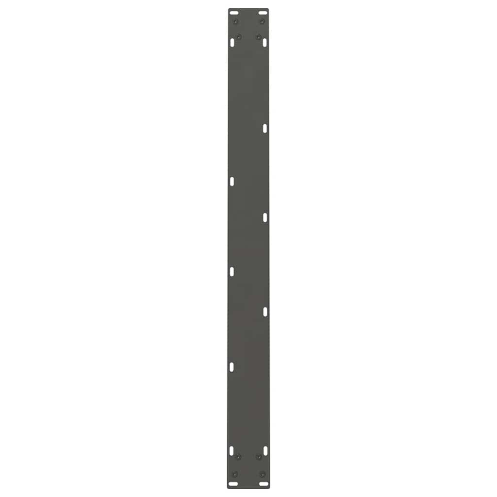 vidaXL Picioare de masă antracit, 2 buc., 90x(72-73) cm, oțel