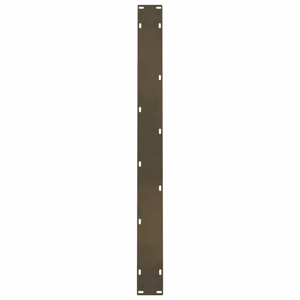 vidaXL Picioare de masă din oțel natural, 2 buc., 90x(72-73) cm