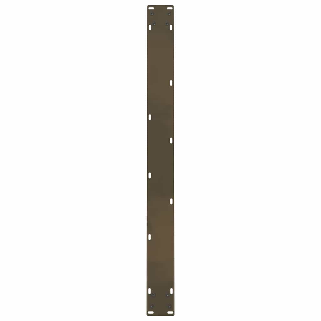 vidaXL Picioare de masă din oțel natural, 2 buc., 100x(72-73) cm, oțel vidaXL Picioare de masă din oțel natural, 2 buc., 100x(72-73) cm, oțel