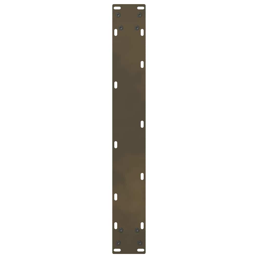 vidaXL Picioare de masă de bar, oțel natural, 2 buc., 60x(90-91) cm, oțel
