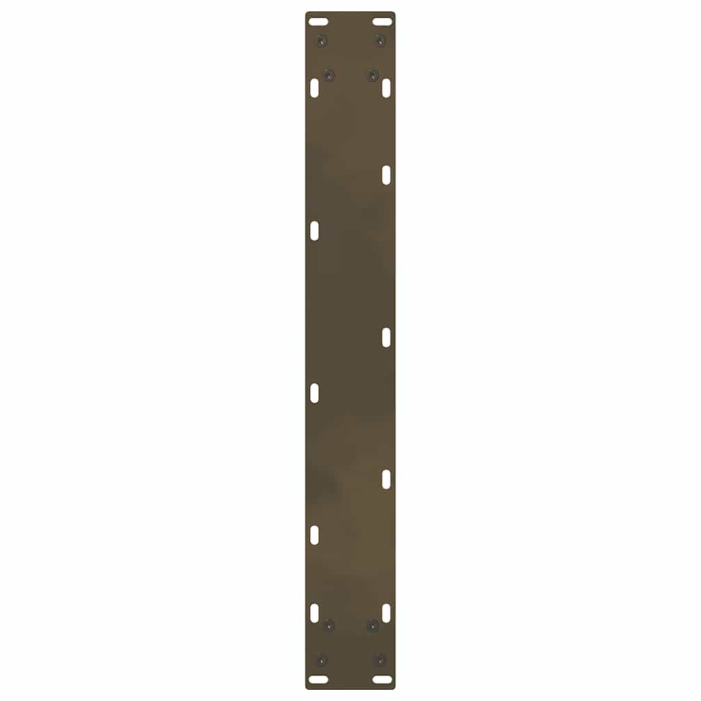 vidaXL Picioare de masă de bar, oțel natural, 2 buc., 60 x (100-101) cm, oțel