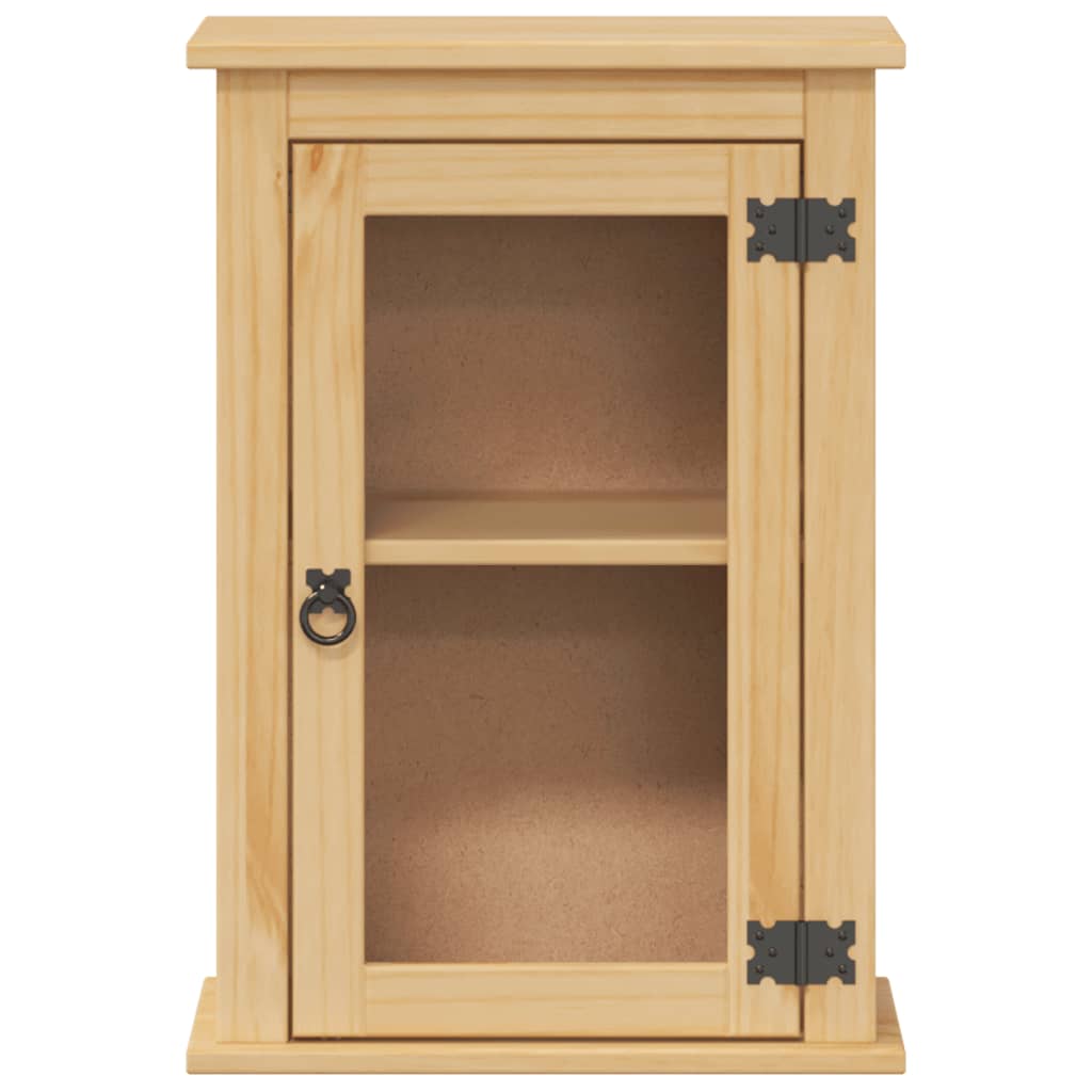 vidaXL Dulap baie de perete „Corona”, 45x27x64,5 cm, lemn masiv de pin vidaXL Dulap baie de perete „Corona”, 45x27x64,5 cm, lemn masiv de pin