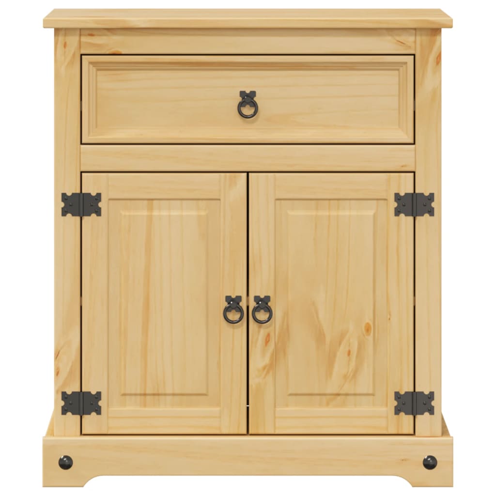 vidaXL Dulap de baie „Corona”, 70x33x80 cm, lemn masiv de pin vidaXL Dulap de baie „Corona”, 70x33x80 cm, lemn masiv de pin