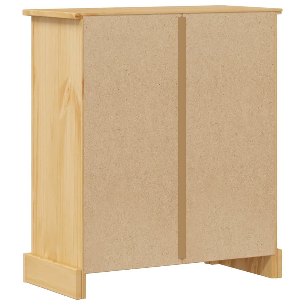 vidaXL Dulap de baie „Corona”, 70x33x80 cm, lemn masiv de pin vidaXL Dulap de baie „Corona”, 70x33x80 cm, lemn masiv de pin